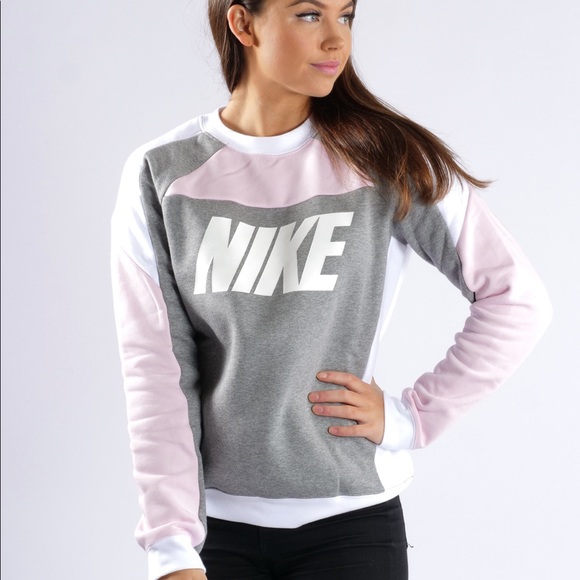 ISO nike Aop mash logo crew or wind breaker - Picture 6 of 6